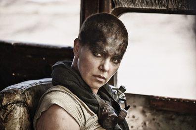 Charlize Theron as Imperator Furiosa in Mad Max: Fury Road. 