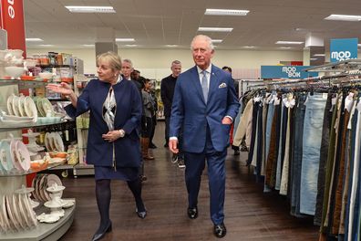 Prince Charles shops at discount retailer TK Maxx in London