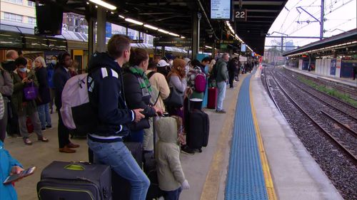 Sydney train strikes. Long delays for commuters as union holds rolling industrial action August.