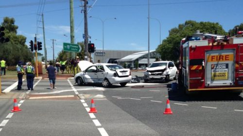 Girl, six, critically injured after head-on crash in Perth suburb