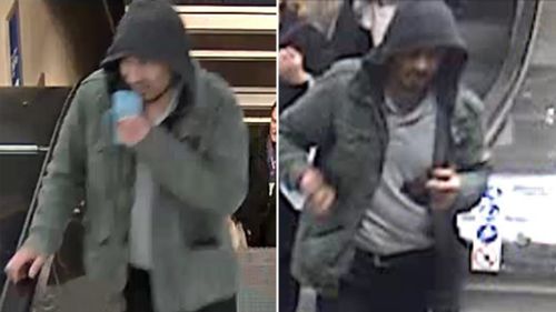 Swedish police have released photos of a man wanted in connection with the attack. (Supplied)