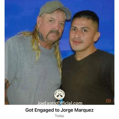 Joe Exotic announces engagement to Jorge Marquez