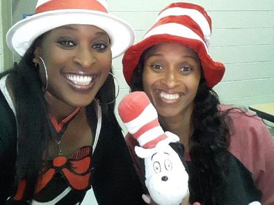 School principal reads bedtime stories to her students in her pyjamas