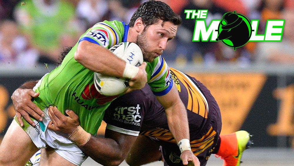 Canberra Raiders fullback Zac Santo is off to the Warriors with immediate effect. (Getty Images)