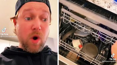 TikTok dishwasher