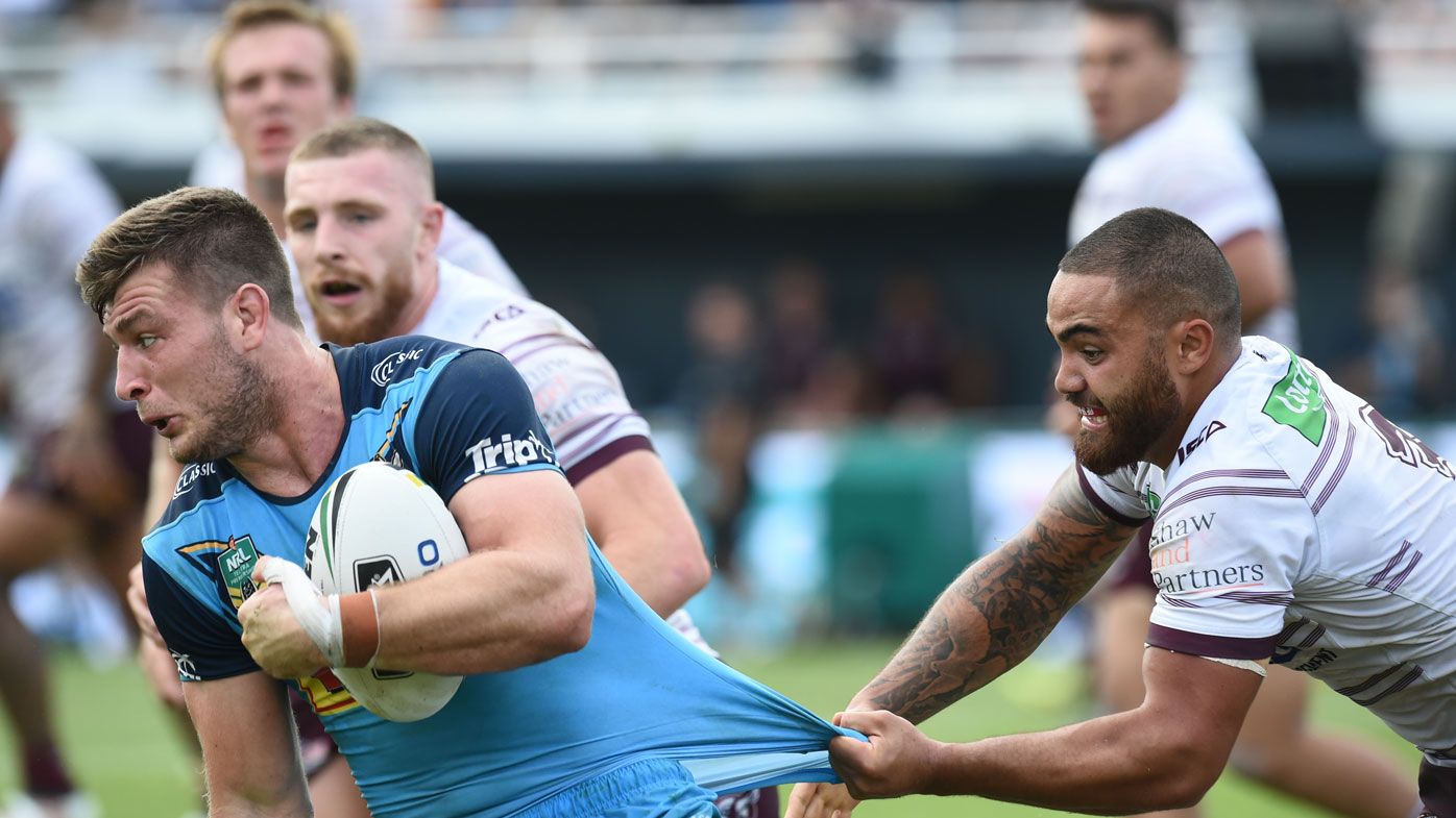 Arrow stars as Titans upset Manly in NRL