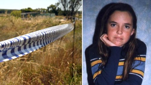 Police searched a site in Badgingarra (left) after Hayley Dodd disappeared. (AAP)