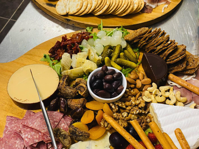 A grazing board from Wollombi Catering.
