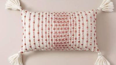 Monroe ribbed textured cushion: $25