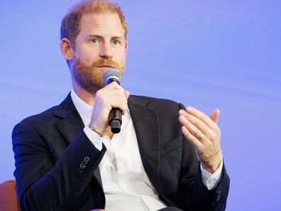 Prince Harry, Duke of Sussex, at the InterEdge Summit in Melbourne on Thursday, April 16, 2026 in Melbourne.