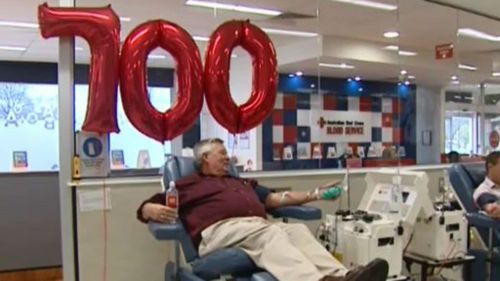 Mr Dempsey is estimated to have saved 2,100 lives. (9NEWS)