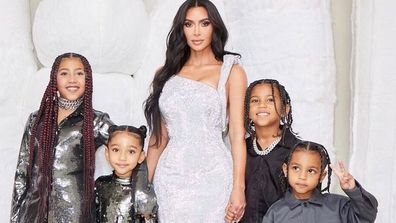 Kim Kardashian and kids