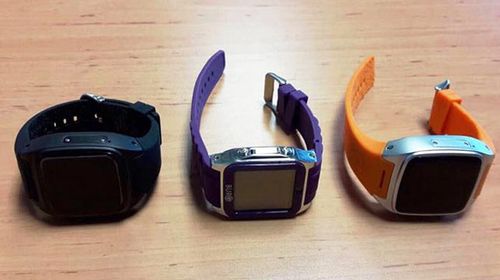 The three watches used in the plot. (Facebook)