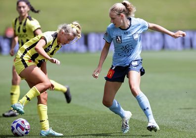 teigan collister plays for sydney FC in the liberty a-league