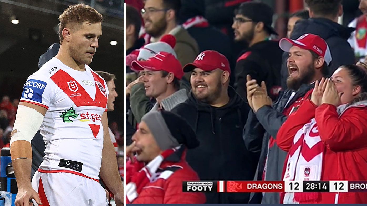 Jack de Belin welcomed back by fans