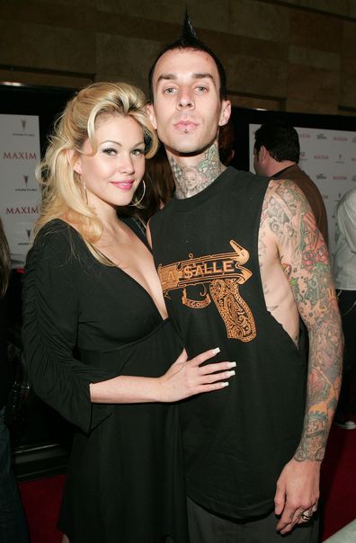 Travis Barker and Shanna Moakler