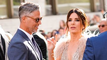 Sandra Bullock and Bryan Randall