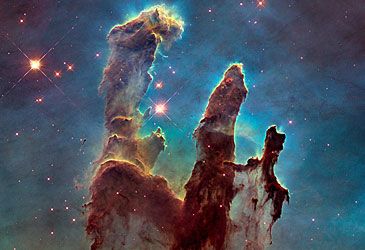 The Pillars of Creation are part of what type of astronomical object?