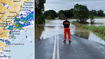 Minor flooding in northern NSW 