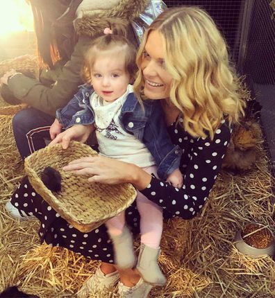 Erin Molan and her daughter