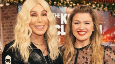 Cher on The Kelly Clarkson Show December 2023.