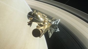 An artist's rendering of Cassini. (NASA)