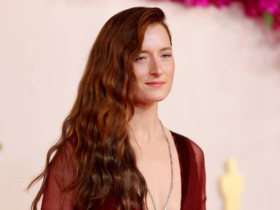 HOLLYWOOD, CALIFORNIA - MARCH 10: Grace Gummer attends the 96th Annual Academy Awards on March 10, 2024 in Hollywood, California. (Photo by Mike Coppola/Getty Images)