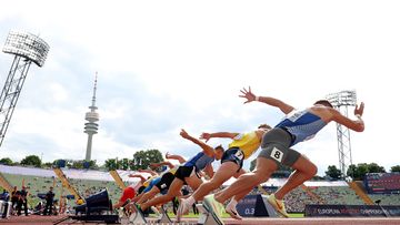 Athletes compete at the European Championships in Munich last year.