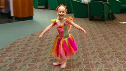 Olivia Lambert was diagnosed with neuroblastoma at age four.