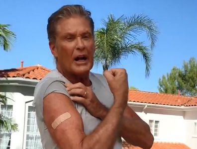 David Hasslehoff COVID-19 vaccination PSA for Germany