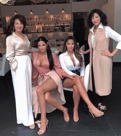 Rhonda Halcro, Natalie Halcro, Olivia Pierson and Julia Pierson