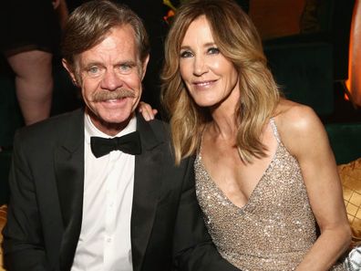 Felicity Huffman (R) and William H. Macy attend the Netflix 2019 Golden Globes After Party on January 6, 2019 in Los Angeles