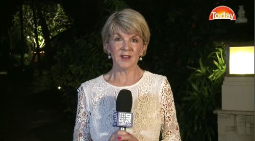 Ms Bishop said that Australian consular officials are still contacting travellers affected by the quake. Picture: 9NEWS.
