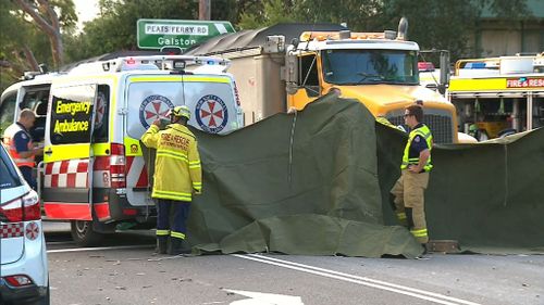 The boy died at the scene. (9NEWS)