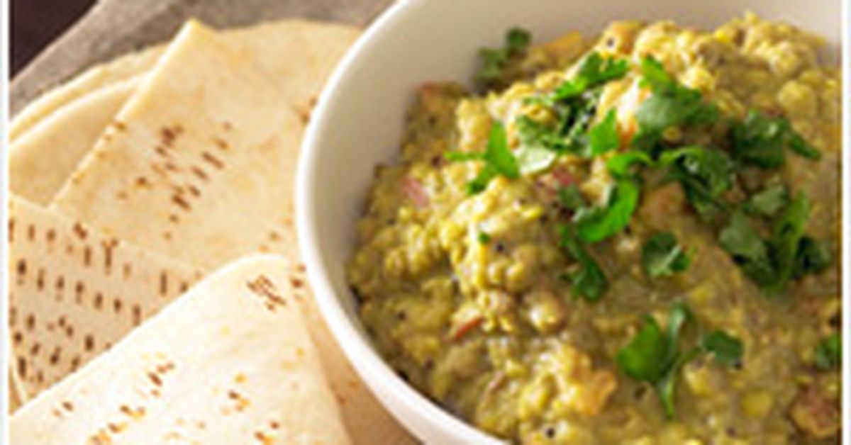 Dhal with naan bread - 9Kitchen