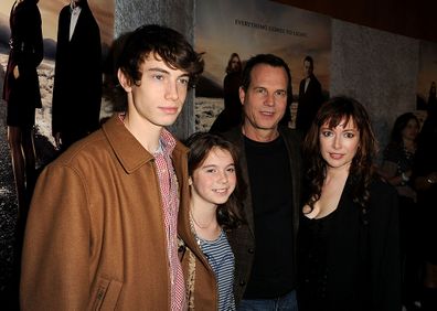Bill Paxton with his family.