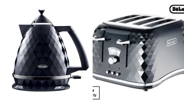 Aldi DeLonghi kettle toaster Brillante
