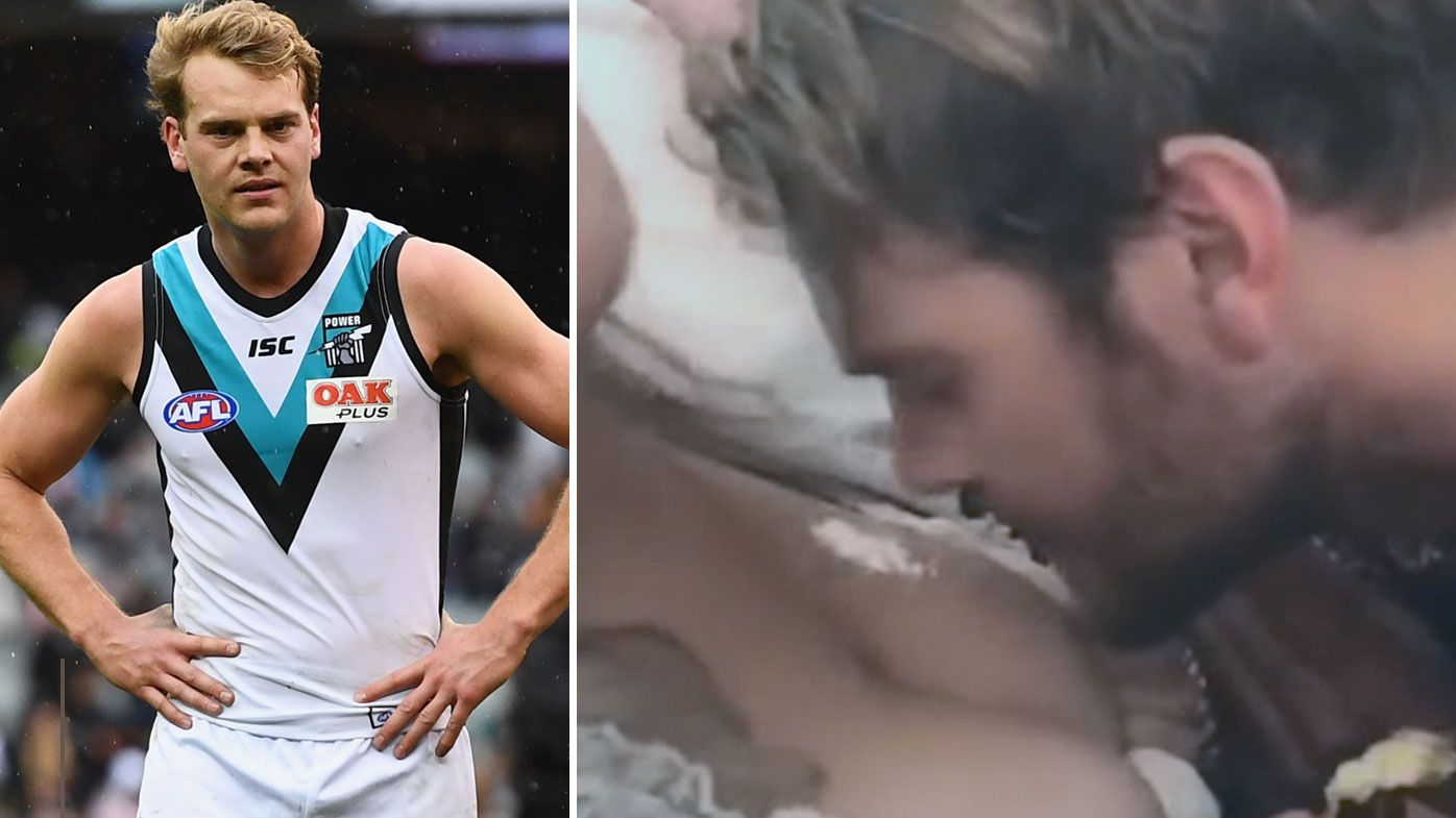 Afl Port Adelaide Star Jack Watts Under Fire For Oktoberfest Video