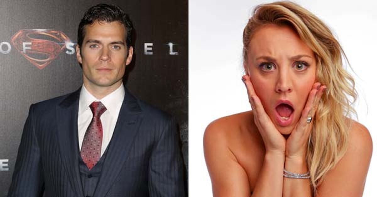 Man Of Steel' Henry Cavill & Kaley Cuoco Take Their Super Romance