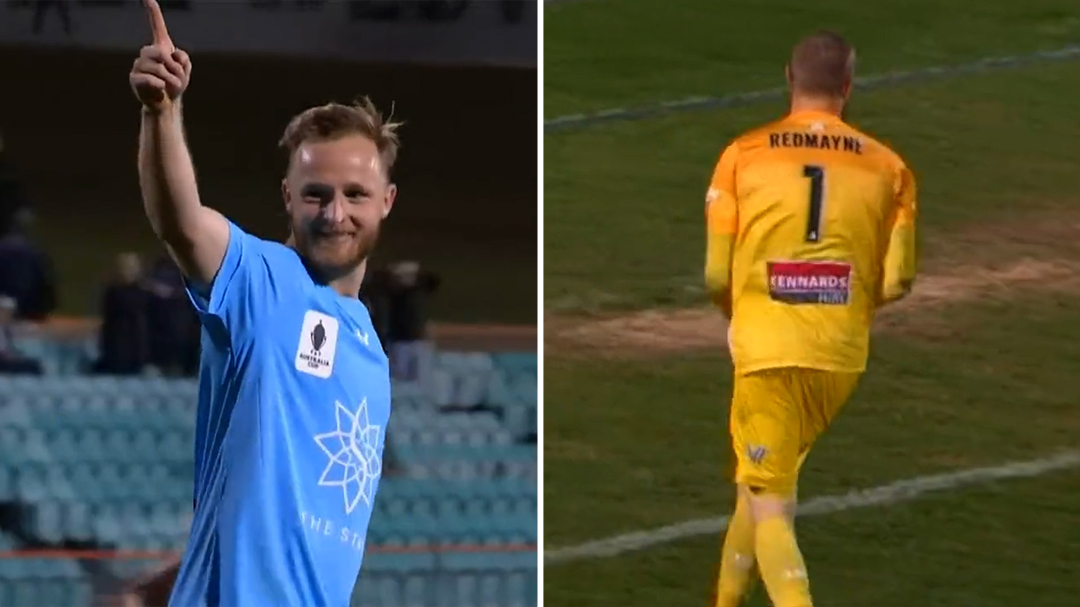 Andrew Redmayne saves penalty as Sydney FC advances in Australia Cup
