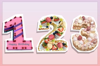 9PR: 0-9 Individual Number Cake Tin, Cake Pan & Cake Mould for Baking at Birthday & Parties