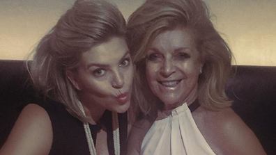 Rebecca Maddern with her mother Wendy.