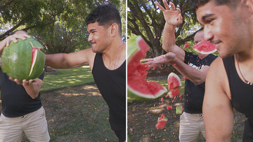 Why Aussie boxing's next big thing destroyed a watermelon
