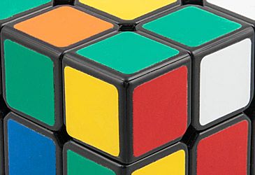 How many plastic panels are there on a standard Rubik's Cube?