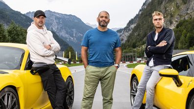 The cast of Top Gear.