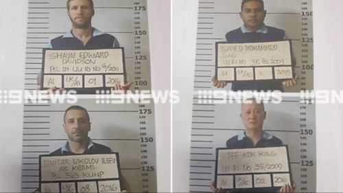 Balinese officials have released photos of the escapees. (Supplied)