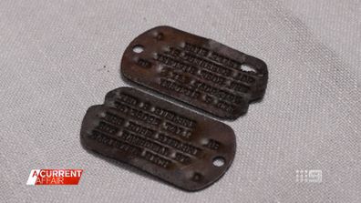 World War II tags found in Australia heading back to US relatives