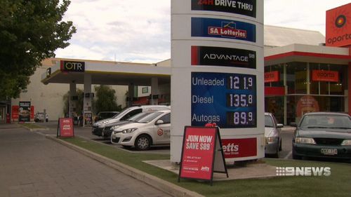 In Adelaide, lower prices stayed down for almost a week. (9NEWS)