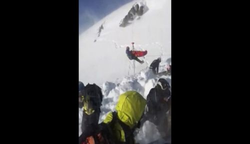 Rescuers said it was a miracle a 12-year-old boy survived after being buried in a French Alps avalanche.