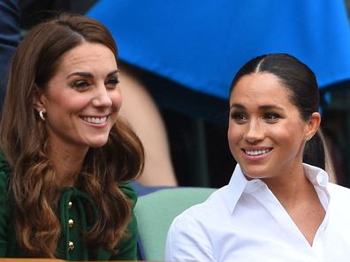 Catherine Middleton and Meghan Markle